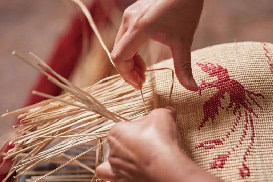 Environmentally friendly bamboo weaving can also be a luxury product