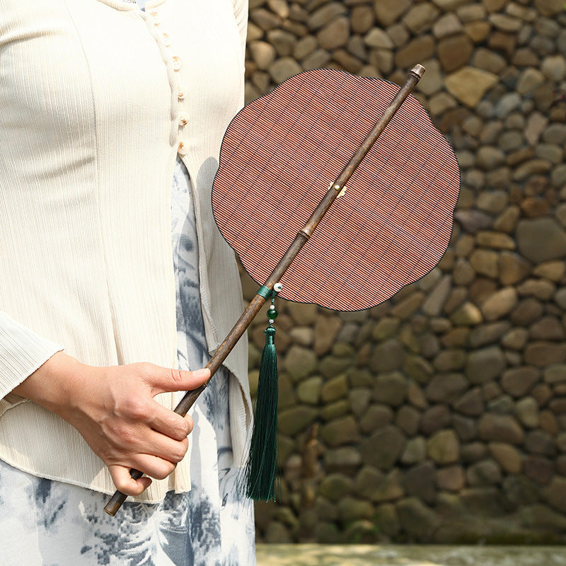 Handmade bamboo fan