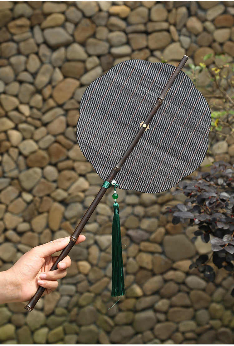 Handmade bamboo fan